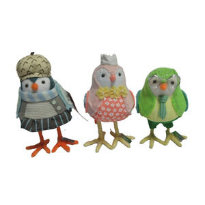 Target Seasonal Bird combo Metal Tags Maple -Arlo -Rainn
